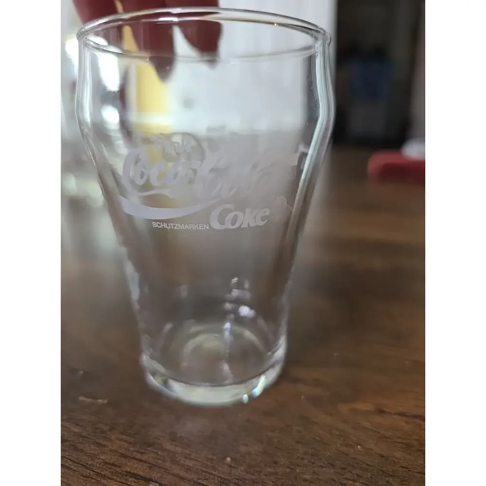 Vtg Trink Coca-Cola Coke Koffeinhaltig German 3-3/4